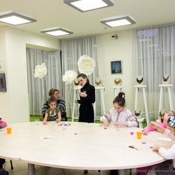 Фото з майстер-класу «Брошка з бісеру «Стрекоза», Олена Косік, Катя Кліандрова