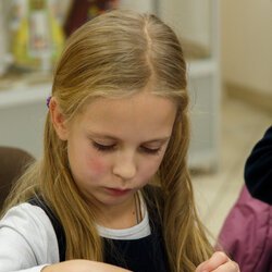 Фото з майстер-класу із виготовлення листівки з природних матеріалів, Анастасія Горобець