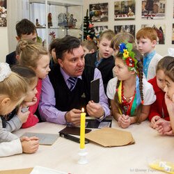 Фото з лекції та майстер-класу «Новорічна Феєрія» від Валерія Лейка