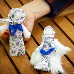 Фото з майстер-класу «Лялька-мотанка», Оксана Скляренко