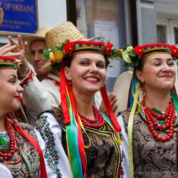 Відкриття виставки «Мистецтво одного села», Національний музей літератури, 8 вересня 2017 р. 
