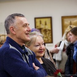 Відкриття виставки «…ЯК СОНЦЕ ЗАСТИГЛО У РАМІ», 9 лютого 2018 р.