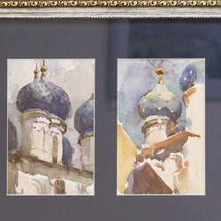 Автор : Анна Шевельова-Ступак, Виставка « Watercolor. Інтелектуальне мистецтво », 5 - 23.02.2019 р.