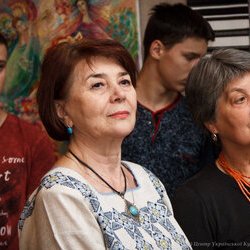 Відкриття виставки «Мистецтво одного села», Національний музей літератури, 8 вересня 2017 р. 