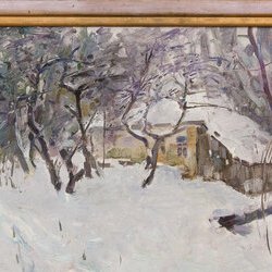 Автор: А.В. Яланський, Виставка живопису «Зима у вікні», 15 - 30.01.2019 р.