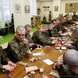 Екскурсія та майстер-клас для солдатів строкової служби Військової частини А2424, 4.12.2016 р.