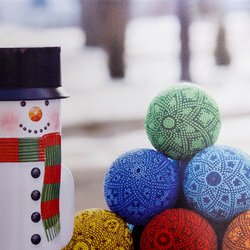 Автор: Ірина Бердаль-Шевчик. VI Свято Новорічної Іграшки, 3 - 30.12.2016 р.