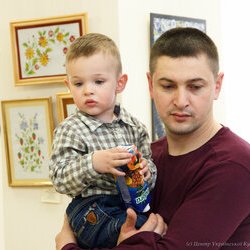 Відкриття виставки «Сонячний Великдень-2017», 8 квітня 2017 року