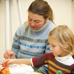 Фото з майстер-класу «Петриківський розпис», Наталія Морозова