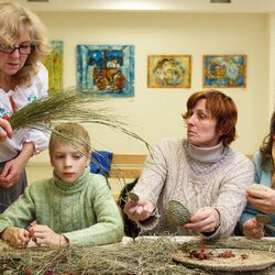 Фото з майстер-класу «Травоплетіння», Маргарита Канішева