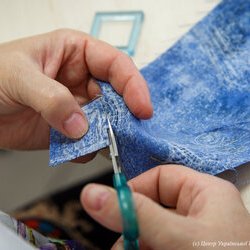 Фото з майстер-класу по основам клаптикового шиття, Ольга Козицька