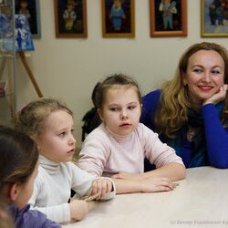 Фото з майстер-класу зі створення новорічної іграшки-янгола, що здійснює бажання, Наталія Тонкаль