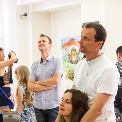 Відкриття виставки «Чарівні художники Києва та України», 21 червня 2017 р.