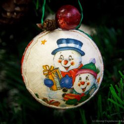 Майстер: Ольга Бунеску. VI Свято Новорічної Іграшки, 3 - 30.12.2016 р.