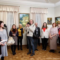 Відкриття виставки «На рідній на своїй землі» в Музеї гетьманства, 19 листопада 2018 р.