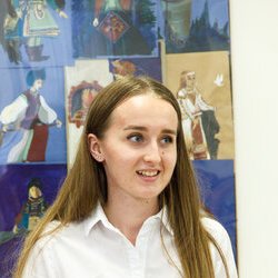 Анастасія Горобець на лекції «Чари Івана Купала», 7 липня 2017 р.