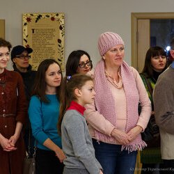 Відкриття виставки «Філософія каліграфії», 12 січня 2018 р.