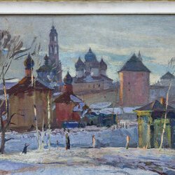 Автор: Б.М. Піаніда, Виставка живопису «Зима у вікні», 15 - 30.01.2019 р.
