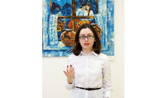 Ольга Музиченко на відкритті виставки «Свято Врожаю-2016», 3 листопада 2016 р.