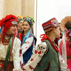 Відкриття виставки «Сонячний Великдень-2017», 8 квітня 2017 року