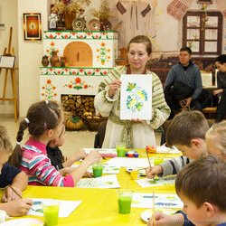 Майстер-клас «Петриківський розпис», Наталія Морозова