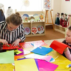 Фото з майстер-класу із виготовлення вітальної листівки, Анастасія Горобець