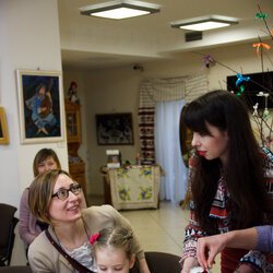 Фото з майстер-класу зі створення новорічної іграшки-янгола, що здійснює бажання, Наталія Тонкаль