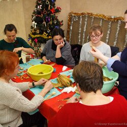 Фото з майстер-класу «Різдвяний янгол з кукурудзяного листя», Марія Кривець