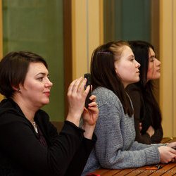 Фото з лекції «Сучасний колаж в графічному дизайні», Катерина Рашевська