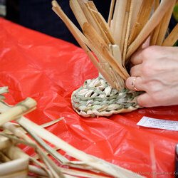 Фото з майстер-класу із виготовлення з рогози личака для подарунків, Ірина Контар