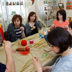 Фото з майстер-класу «Птаха з соломи», Ольга Сахно