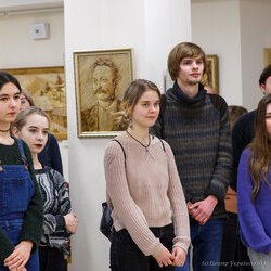 Відкриття виставки «…ЯК СОНЦЕ ЗАСТИГЛО У РАМІ», 9 лютого 2018 р.