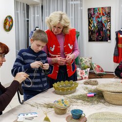 Майстер-клас із травоплетіння, Маргарита Канішева