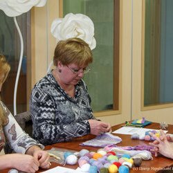Фото з майстер-класу із в'язання «Ця загадкова клітинка…», Наталія Дмитренко
