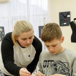 Фото з майстер-класу із виготовлення з бісеру брелка «Ведмедик», Ольга Охріменко