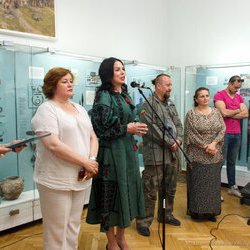 Відкриття виставки «Князі та гончарі: нові дослідження посаду давньоруського Вишгорода», 14 червня 2017 р.