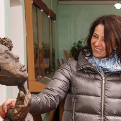 Світлана Долеско на Третьому благодійному аукціоні молодих митців «АРТ А»