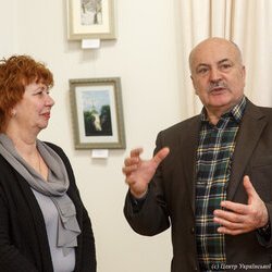 Відкриття виставки «Вишитий живопис Лідії Гончарук» в Музеї Гетьманства, 10 грудня 2018 р.