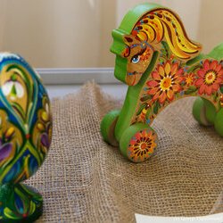 Майстер: Вікторія Філь, «Сонячний Великдень-2019», 1.04 - 11.05.2019 р.