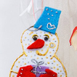 Майстер: Катерина Бикова. VI Свято Новорічної Іграшки, 3 - 30.12.2016 р.