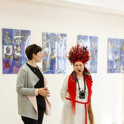 Відкриття виставки «Чарівні художники Києва та України», 21 червня 2017 р.