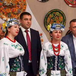 Відкриття виставки «Мистецтво одного села», Національний музей літератури, 8 вересня 2017 р. 