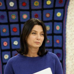 Світлана Долеско на закритті ІІ Всеукраїнської виставки в'язання «Тепла осінь», 27 жовтня 2017 р.