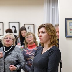 Відкриття виставки «Вишитий живопис Гончарук Лідії. Нова сторінка», 15 січня 2019 р.