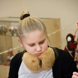 Фото з майстер-класу «Ангелик з тканини», Анастасія Горобець