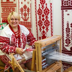 Олена Петрова на відкритті виставки « Свято Врожаю-2017 », 4 листопада 2017 р.