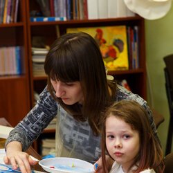 Фото з майстер-класу родинного щастятворення «Дерево щастя», Олександра Старобор