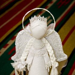 Майстри: Оксана Ягодка та Світлана Вавілова. VI Свято Новорічної Іграшки, 3 - 30.12.2016 р.