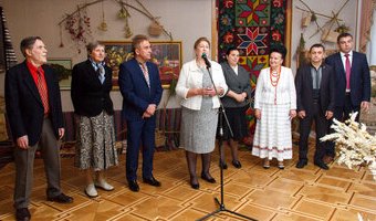 Відкриття виставки «Мистецтво одного села», Національний музей літератури, 8 вересня 2017 р. 