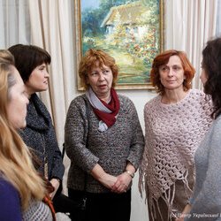 Відкриття виставки «На рідній на своїй землі» в Музеї гетьманства, 19 листопада 2018 р.